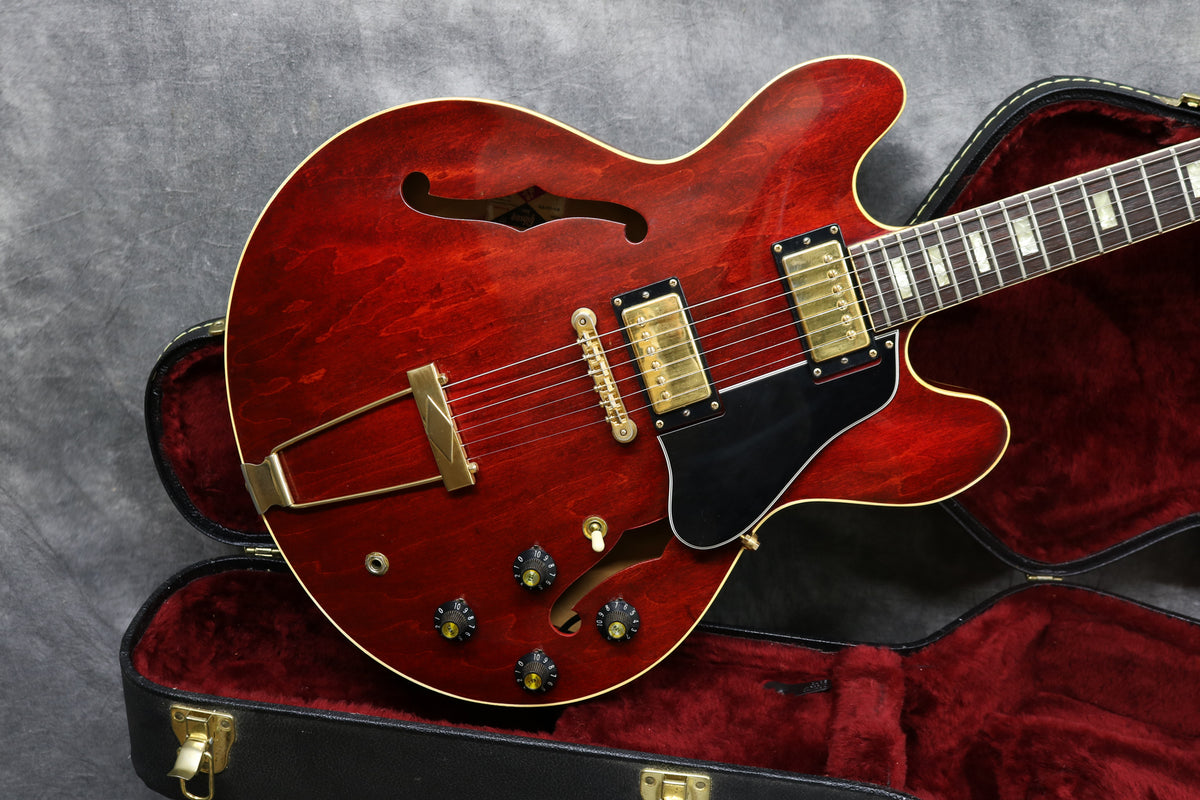 1971 Gibson ES-335 TDC, Cherry w/gold hardware – Andy Baxter Bass