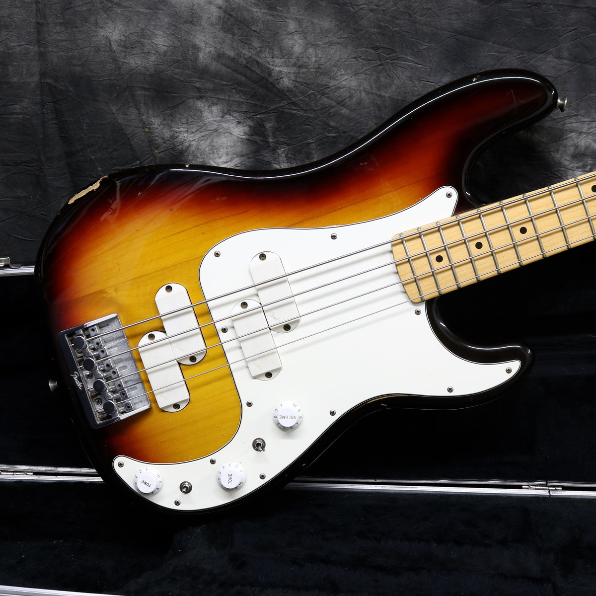 1983 Fender Elite Precision Bass II, Sunburst – Andy Baxter Bass