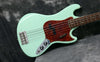 1966 Fender Bass V, Surf Green Refinish