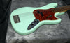 1966 Fender Bass V, Surf Green Refinish