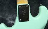 1966 Fender Bass V, Surf Green Refinish