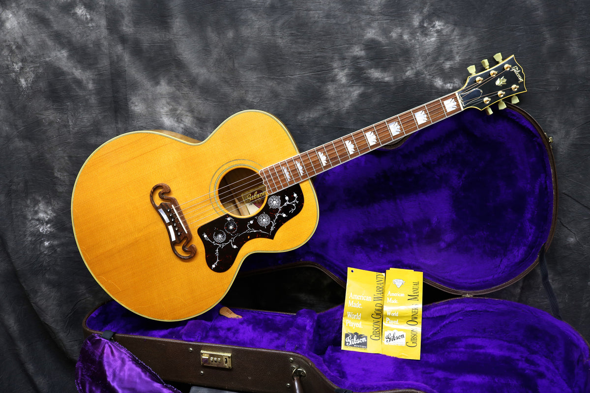 1994 Gibson J200, Natural – Andy Baxter Bass & Guitars