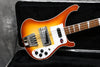 2022 Rickenbacker 4003, Satin Autumnglo, Checker Binding, Ltd Edition
