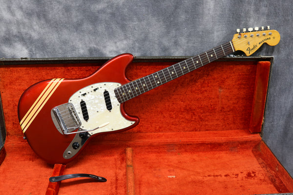 1972 Fender Mustang, Competition Red