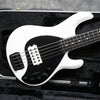 2022 Ernie Ball Music Man DarkRay 5, White Sparkle