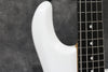 2022 Ernie Ball Music Man DarkRay 5, White Sparkle