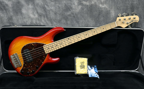 2008 Music Man Stingray 5 H, Cherry Burst