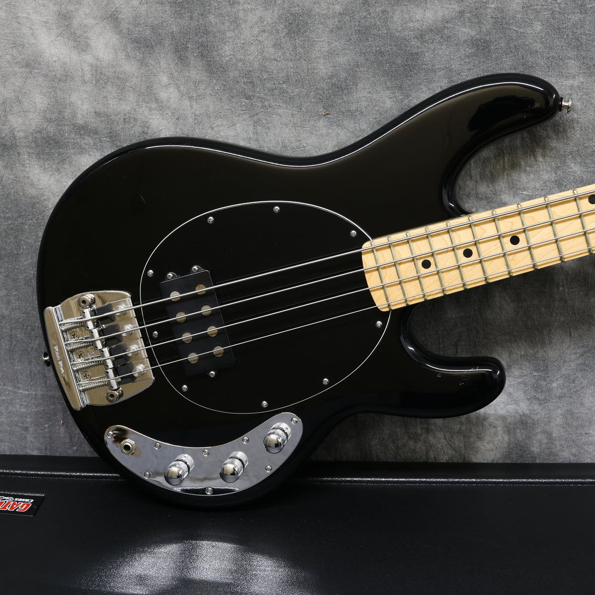 1983 Music Man Stingray, Black – Andy Baxter Bass & Guitars