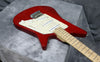 2010 Music Man Albert Lee SSS, w/Tremelo, Translucent Red