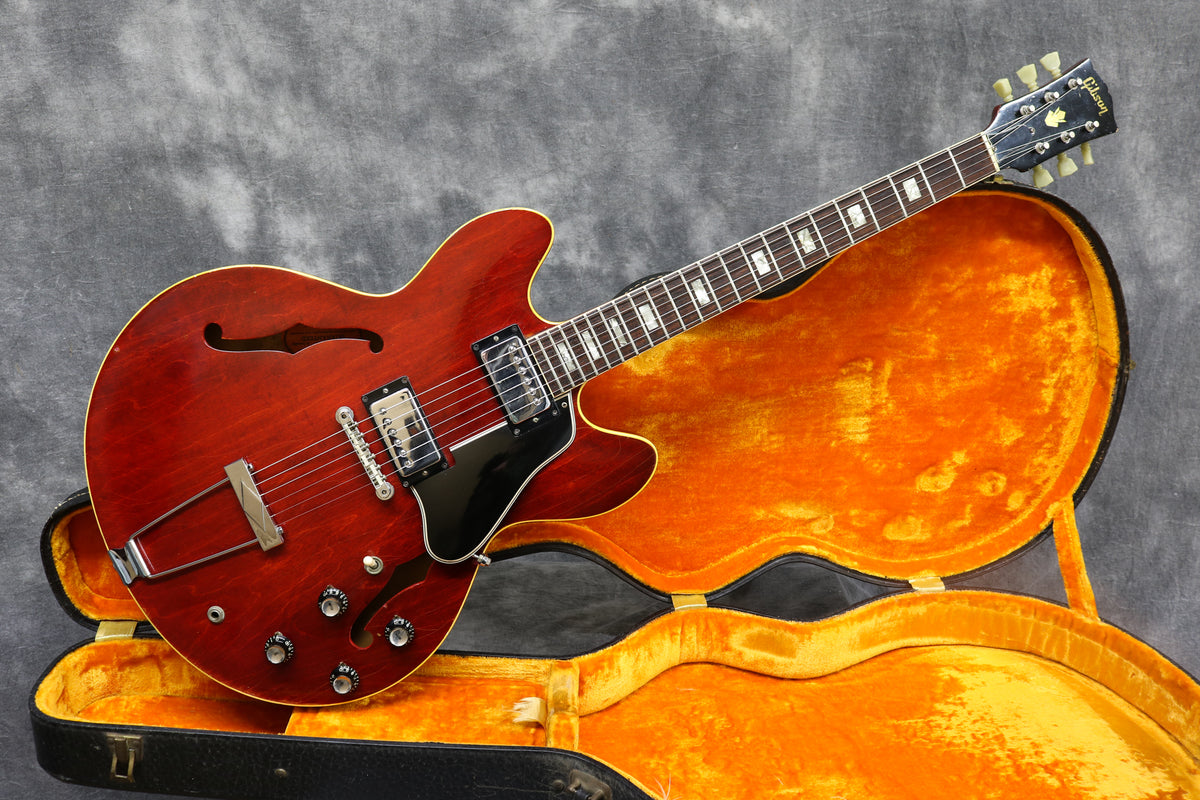 1967 Gibson ES-335 TDC, Cherry Red – Andy Baxter Bass & Guitars