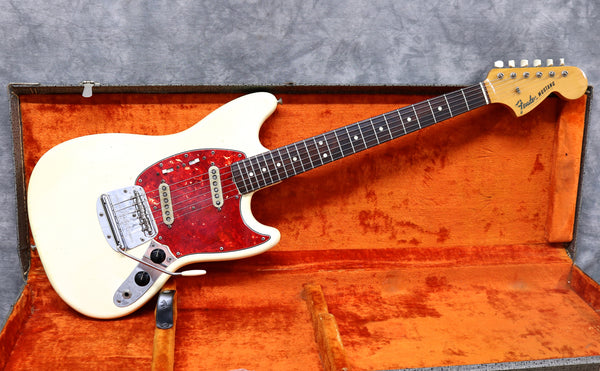 1966 Fender Mustang, Olympic White