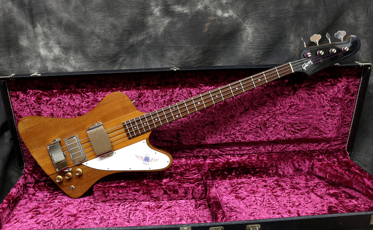 1976 Gibson Thunderbird, Natural – Andy Baxter Bass & Guitars