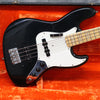 1974 Fender Jazz Bass, Black, Pearl Inlays