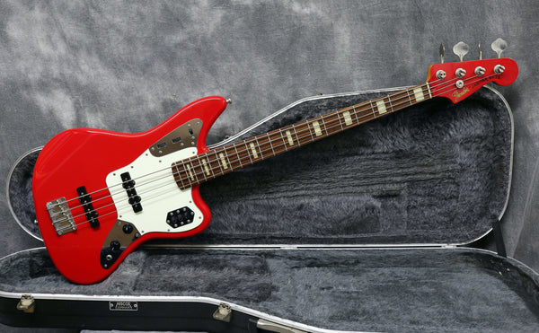 2007 Fender Jaguar Bass, Hot Rod Red