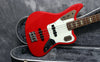 2007 Fender Jaguar Bass, Hot Rod Red