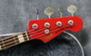 2007 Fender Jaguar Bass, Hot Rod Red