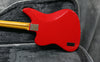 2007 Fender Jaguar Bass, Hot Rod Red