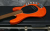 2008 Music Man Stingray 4 H, 3EQ, Fretless With Piezo, Translucent Orange