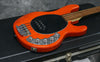 2008 Music Man Stingray 4 H, 3EQ, Fretless With Piezo, Translucent Orange