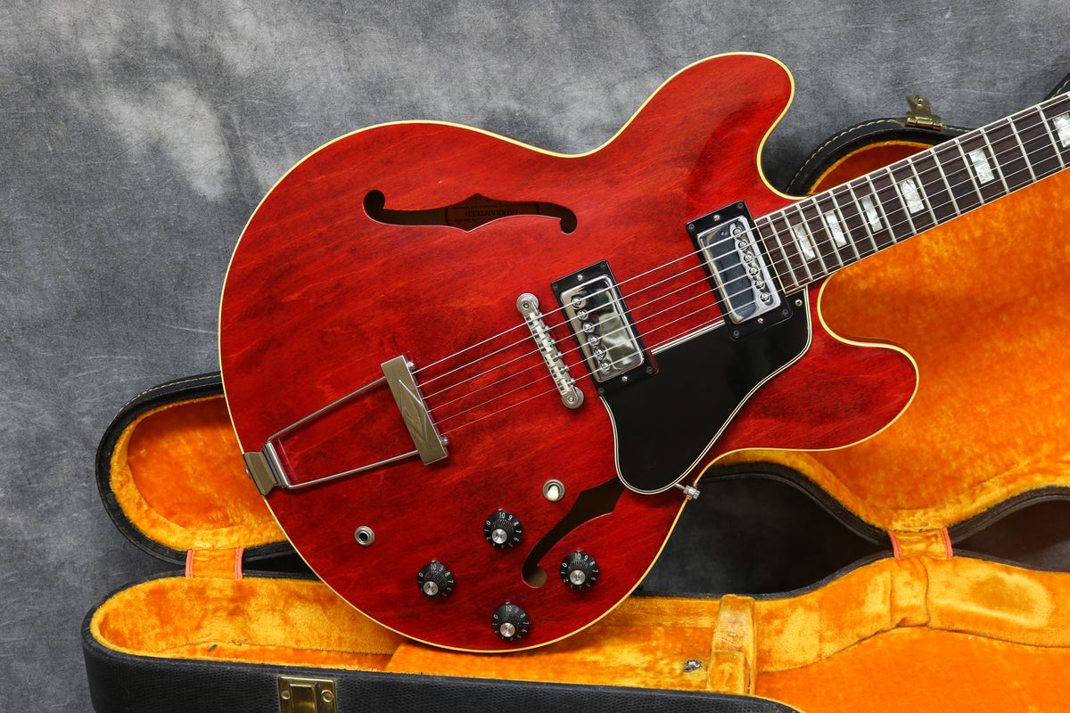 Gibson ES335 2000年 1967 Gibson ES-335 TDC, Cherry Red – Andy Baxter Bass & Guitars