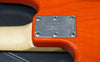 2008 Music Man Stingray 4 H, 3EQ, Fretless With Piezo, Translucent Orange