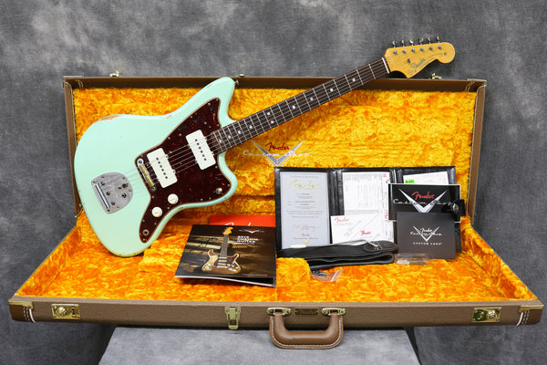 2020 Fender Custom Shop Jazzmaster Relic, Surf Green