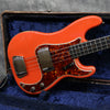 1960 Fender Precision Bass, Fiesta Red Refinish
