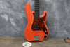 1960 Fender Precision Bass, Fiesta Red Refinish