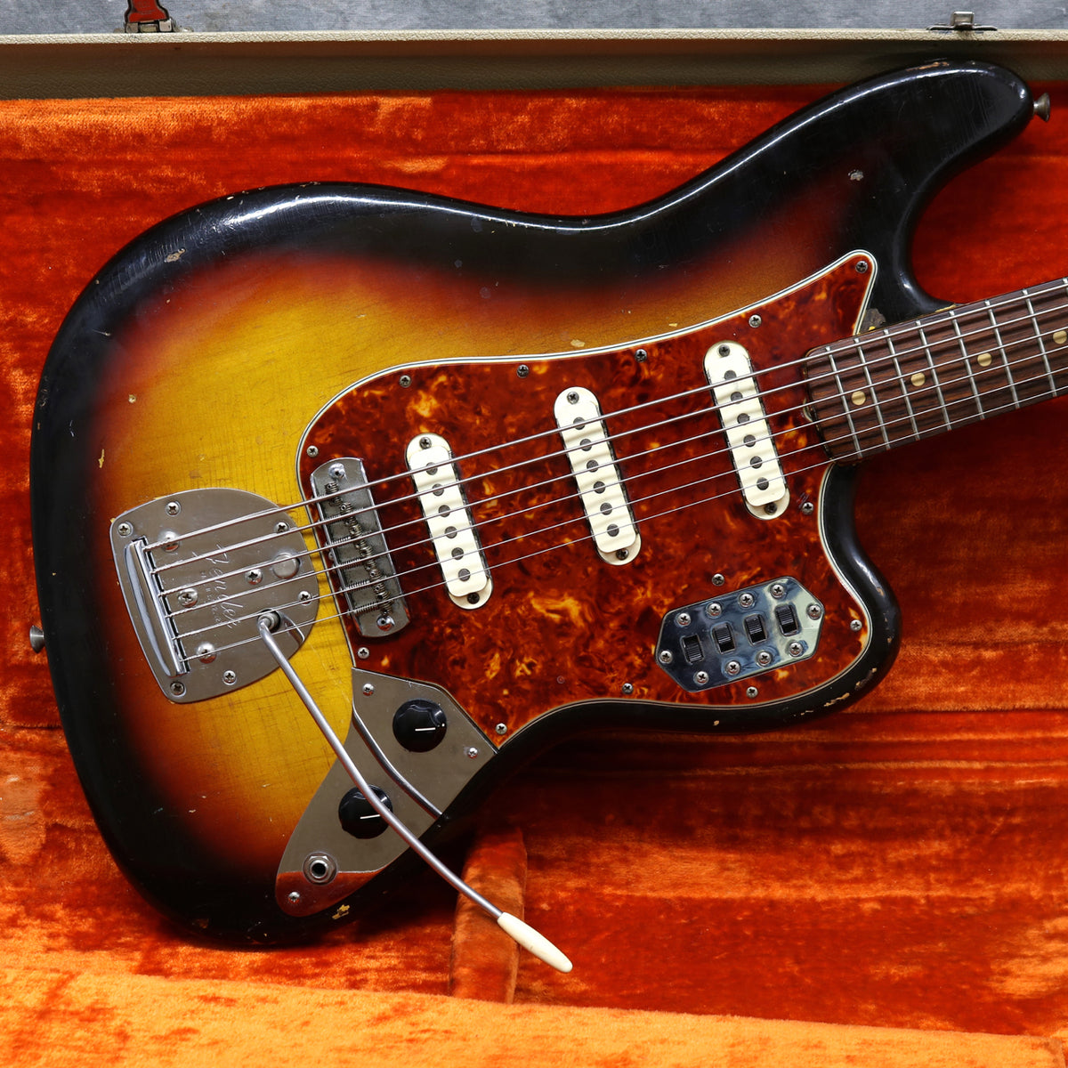1963 Fender Bass Ⅵ, Sunburst – Andy Baxter Bass & Guitars