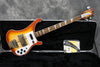 2022 Rickenbacker 4003, Satin Autumnglo, Checker Binding, Ltd Edition