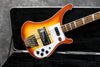 2022 Rickenbacker 4003, Satin Autumnglo, Checker Binding, Ltd Edition