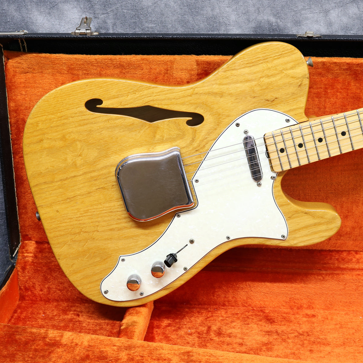 1968 Fender Telecaster Thinline, Natural, Ash Body – Andy Baxter