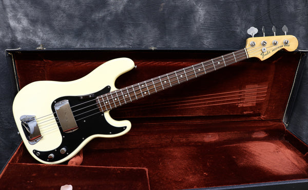 1977 Fender Precision Bass, Olympic White