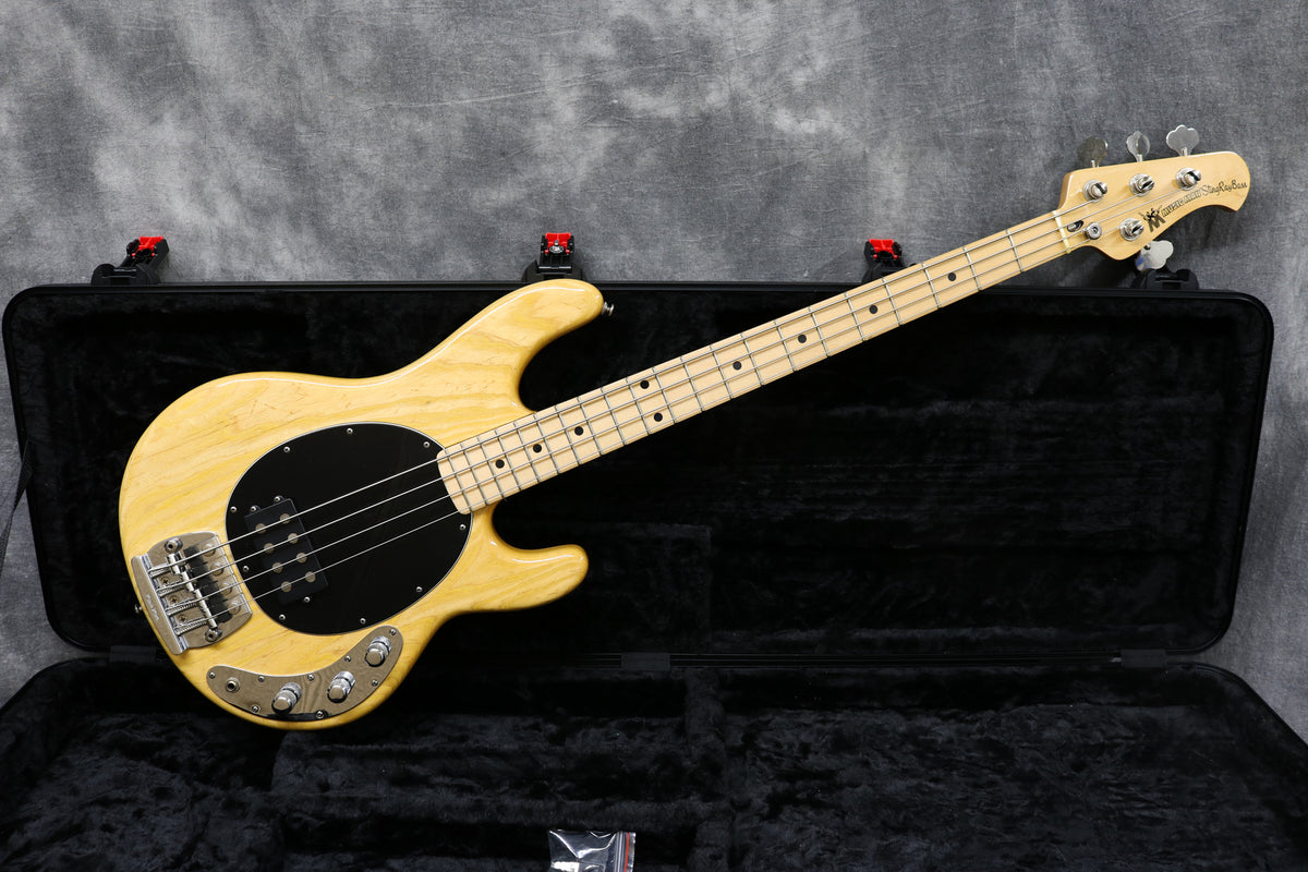 1982 Music Man Stingray, Natural – Andy Baxter Bass & Guitars