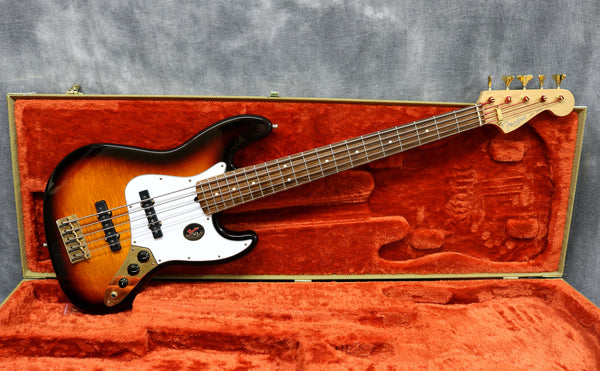 1996 Fender 50th Anniversary Limited Edition Jazz V, Sunburst