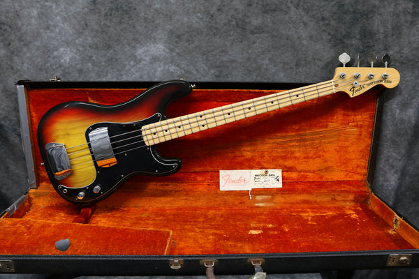 1976 Fender Precision Bass, Sunburst