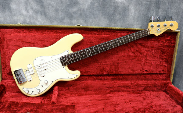 1984 Fender Elite Precision Bass II, Arctic White