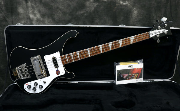 2020 Rickenbacker 4003, Matte Black