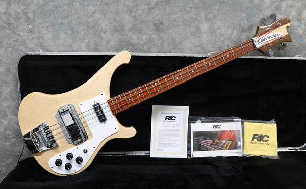 2018 Rickenbacker 4003S, Mapleglo