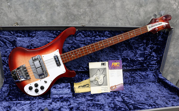 1999 Rickenbacker 4001 V63, Fireglo