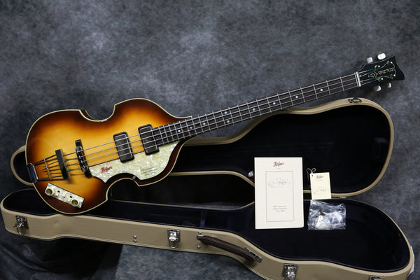 2006 Hofner 50th Anniversary Ltd Edition 500/1 Cavern Bass