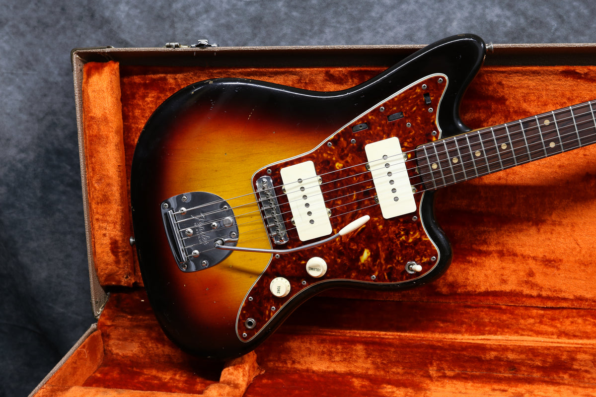 1962 Fender Jazzmaster, Sunburst, Slab Board – Andy Baxter Bass
