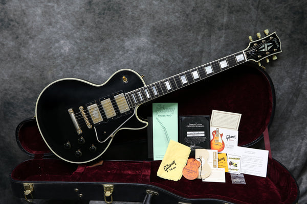 2009 Gibson Historic '57 Les Paul Custom, 3-Pickup, Black Beauty