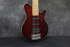 2009 Ernie Ball Music Man 25th Anniversary 5 HSS Bass, Redburst