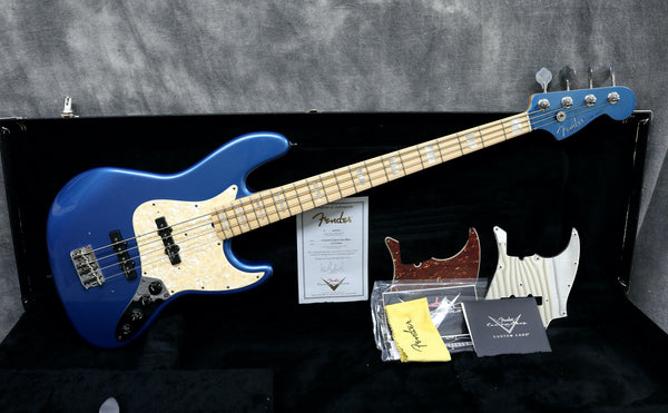 2010 Fender Custom Shop - Custom Classic Jazz Bass - Lake Placid Blue