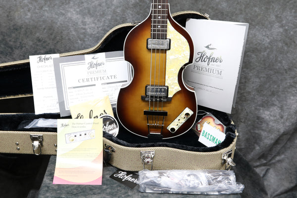 New Hofner 500/1 - Mersey Violin Bass