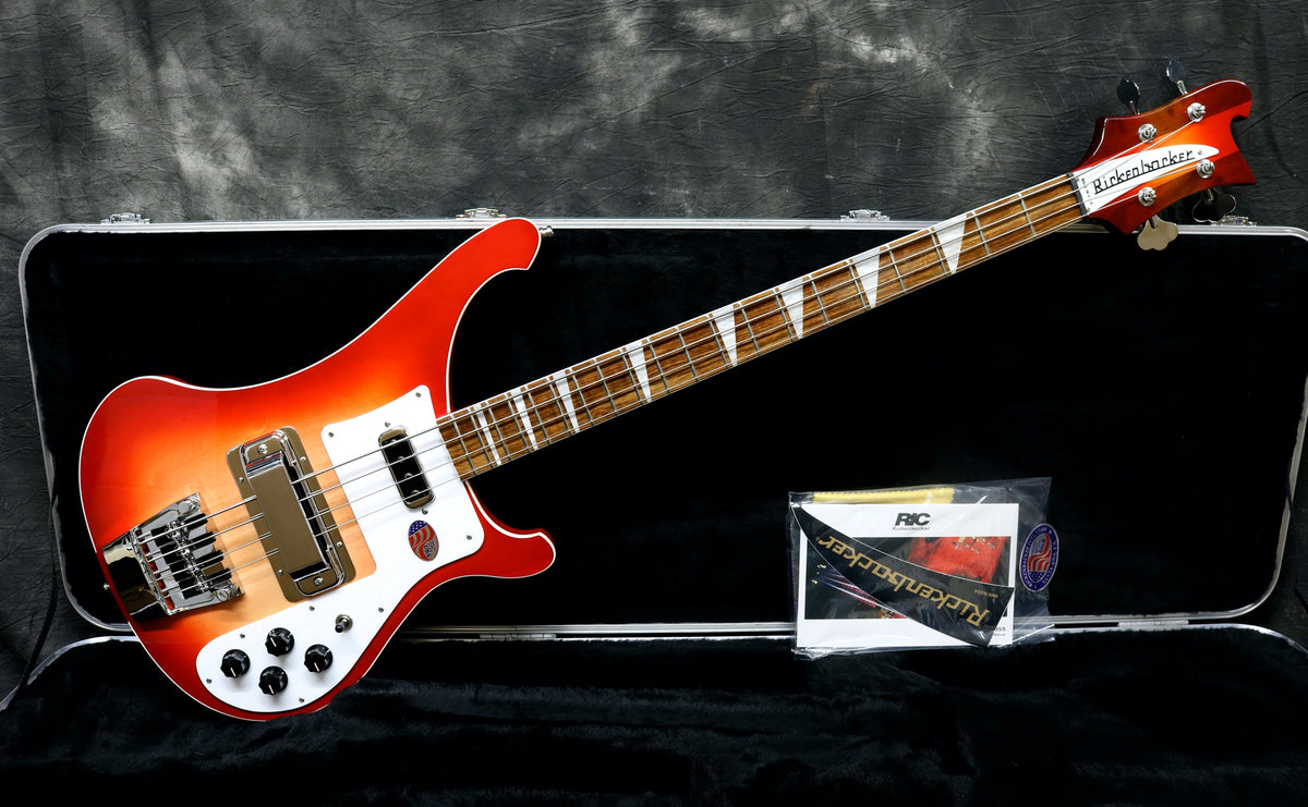 2020 Rickenbacker 4003, Fireglo – Andy Baxter Bass & Guitars