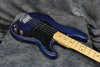 2015 Fender Limited Edition Sandblasted Ash Precision, Sapphire Blue