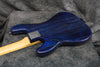 2015 Fender Limited Edition Sandblasted Ash Precision, Sapphire Blue