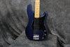 2015 Fender Limited Edition Sandblasted Ash Precision, Sapphire Blue